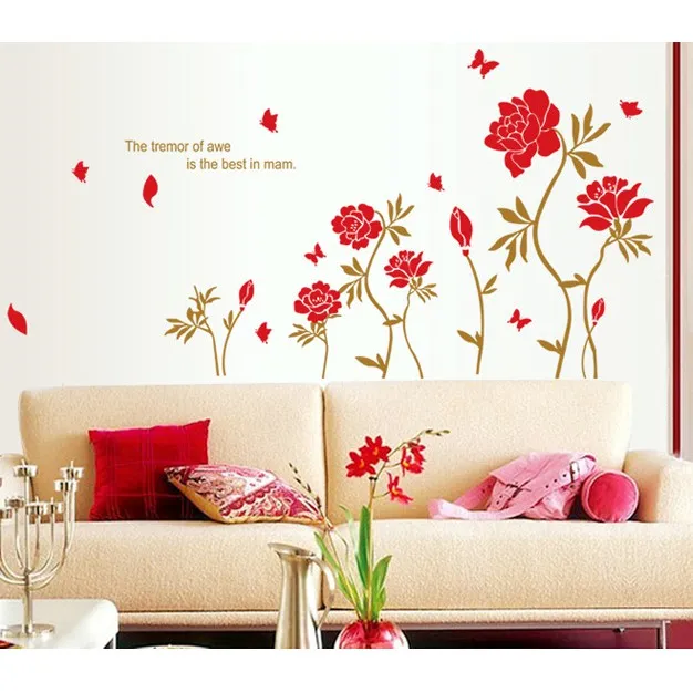 5 Model Walpaper Dinding Warna Merah Yang Cocok Untuk Mempercantik