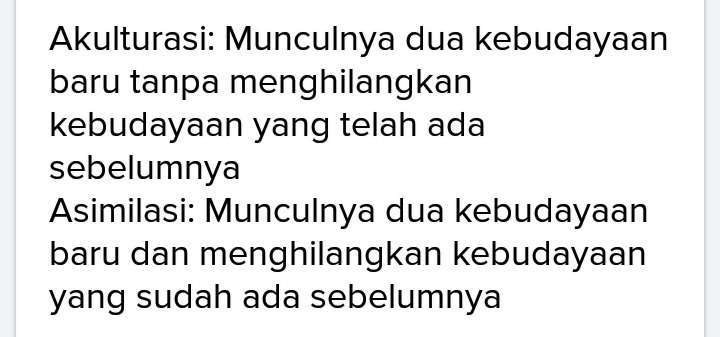 Apa Perbedaan Antara Asimilasi Dan Akulturasi Versus Beda 3765