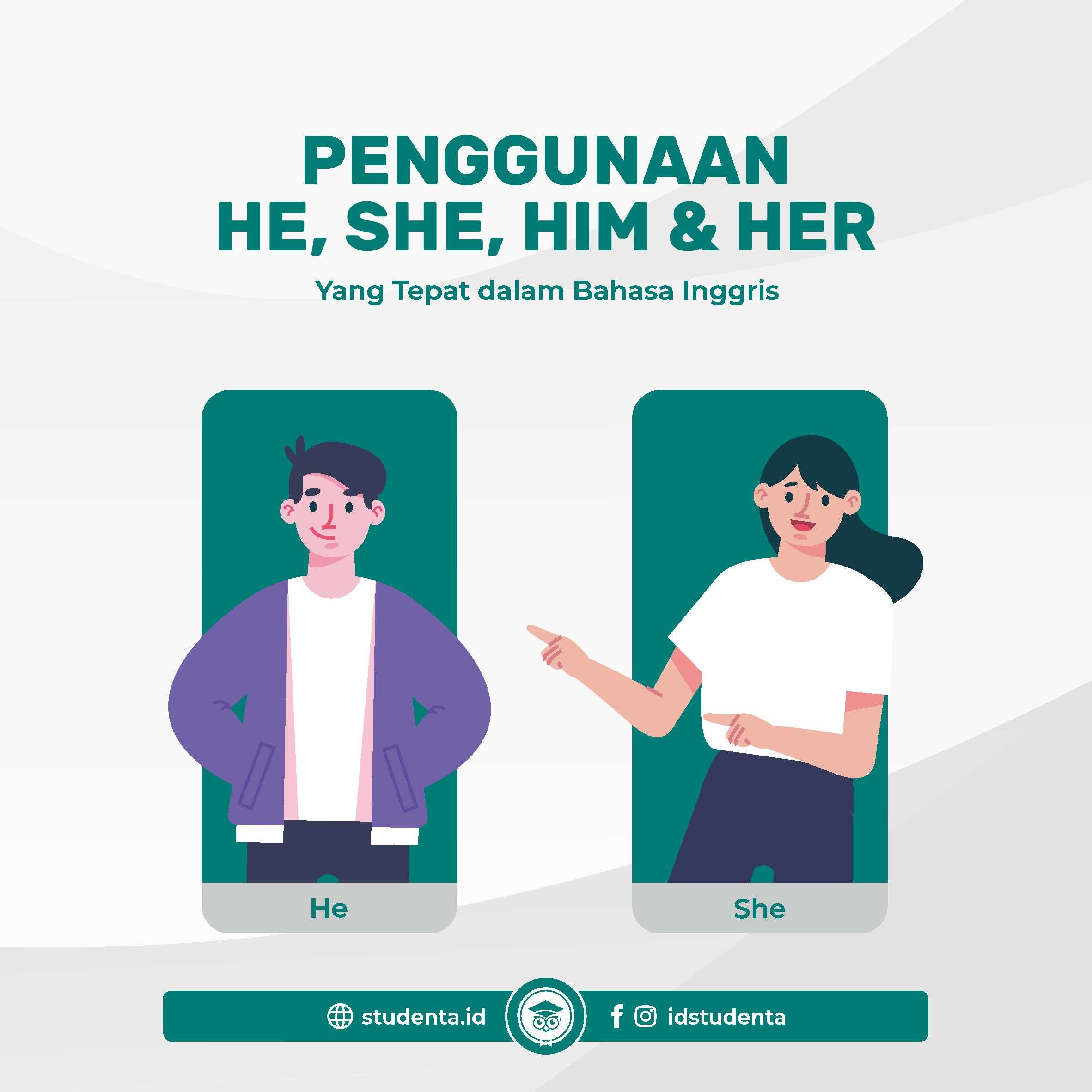 Him vs her