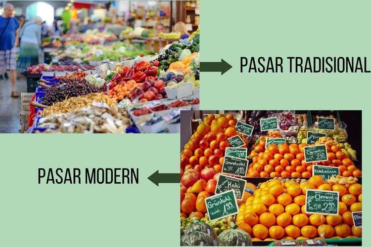 Apa Perbedaan Pasar Tradisional Dan Pasar Modern Versus Beda