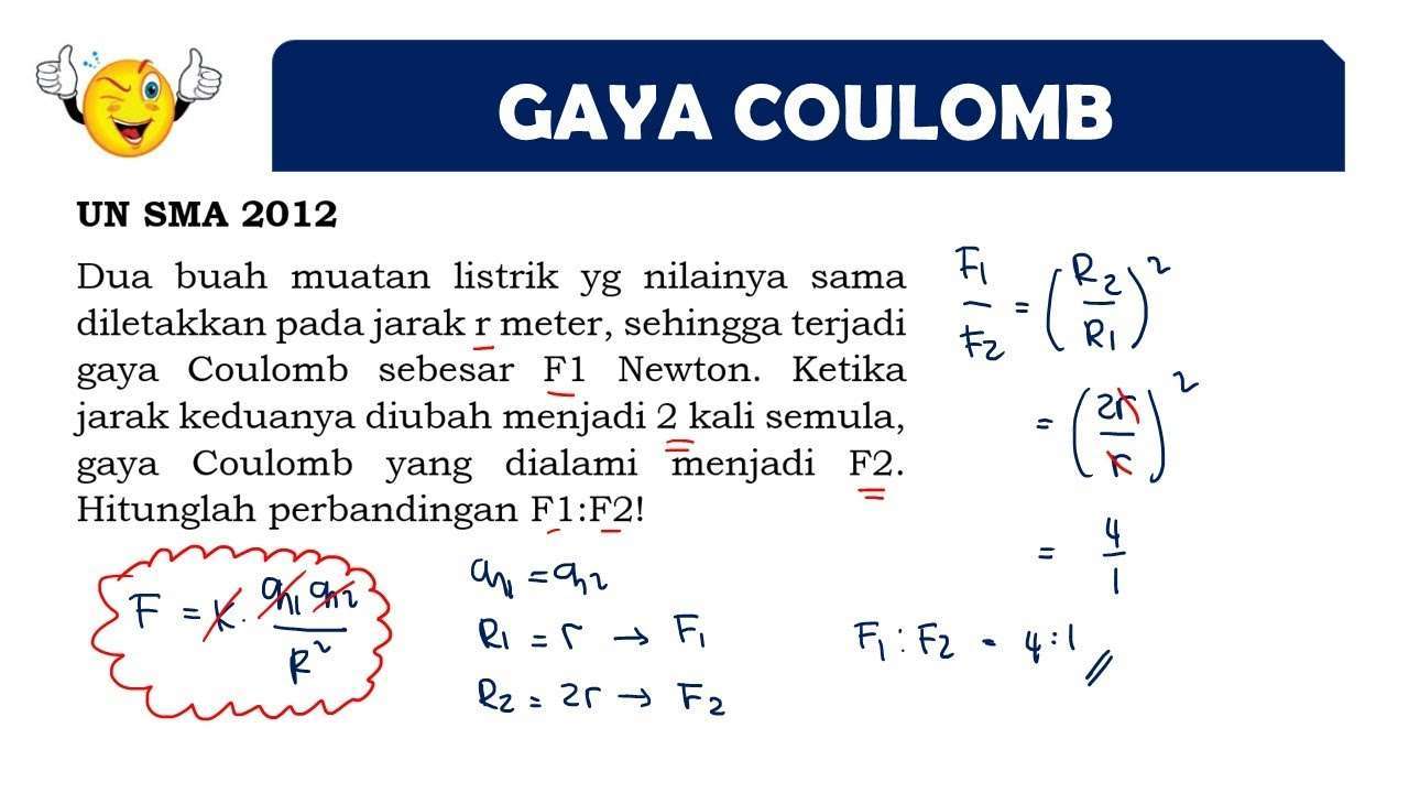 Perbandingan Gaya Coulomb Apa Itu Dan Bagaimana Cara Menghitungnya