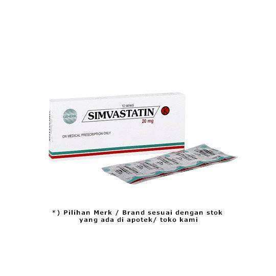 Simvastatin 20 Mg Obat Apa Manfaat Dosis Dan Efek Samping Versus Beda